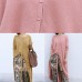 Aesthetic o neck knit outwear oversize yellow asymmetric knitted jackets